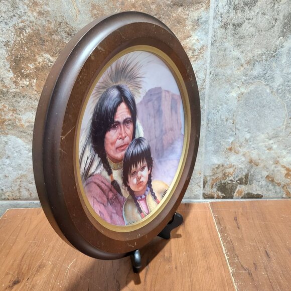 Vague Shadows The Cheyenne Nation Decorative Collector Plate by Perillo First Is - Picture 6 of 16